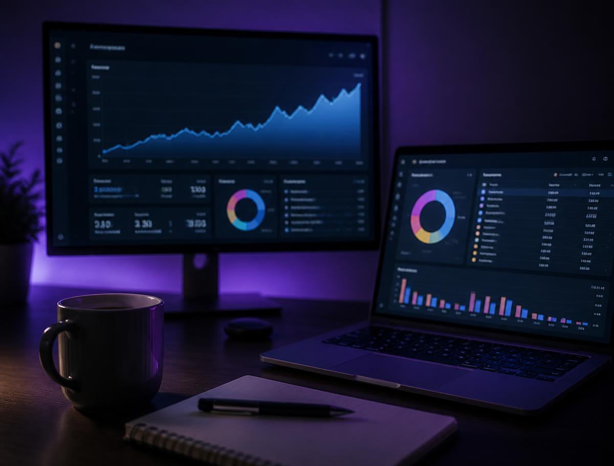 SEO and digital marketing analytics dashboards